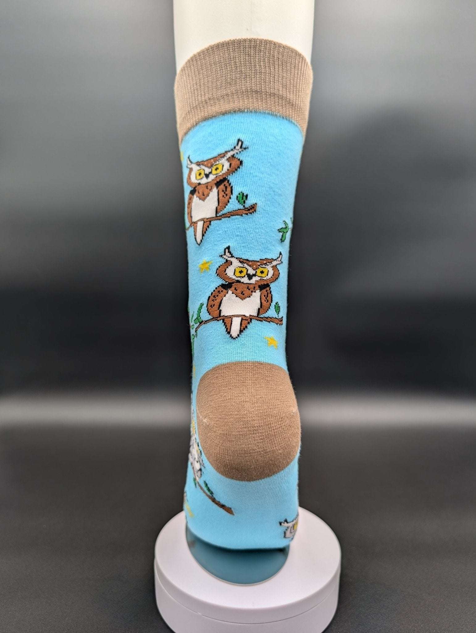Phoenix Owl Crew Socks – Magnetic Lock and Loop Design - Le Loxx