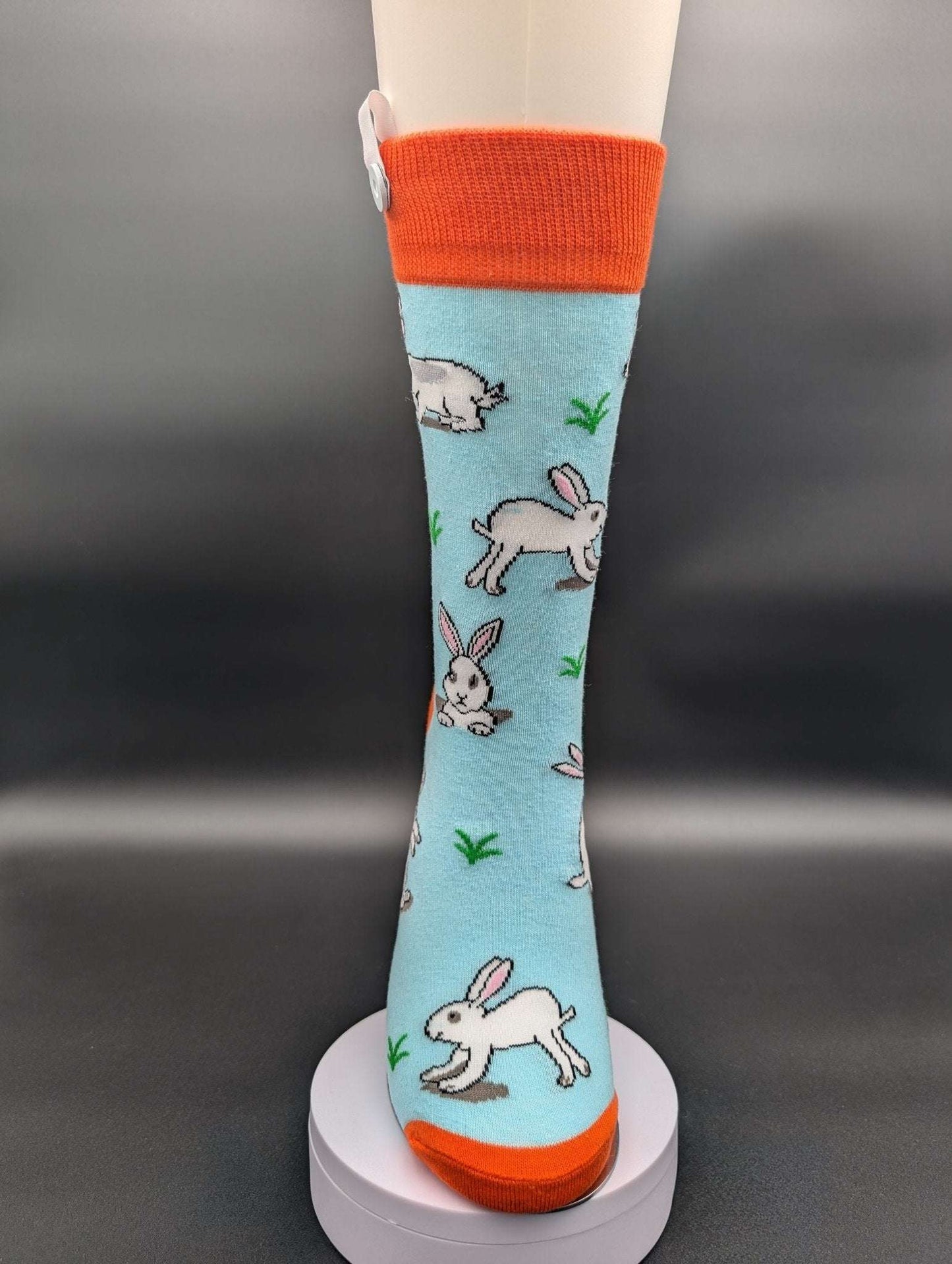 Phoenix Rabbit Crew Socks – Magnetic Lock and Loop Design - Le Loxx