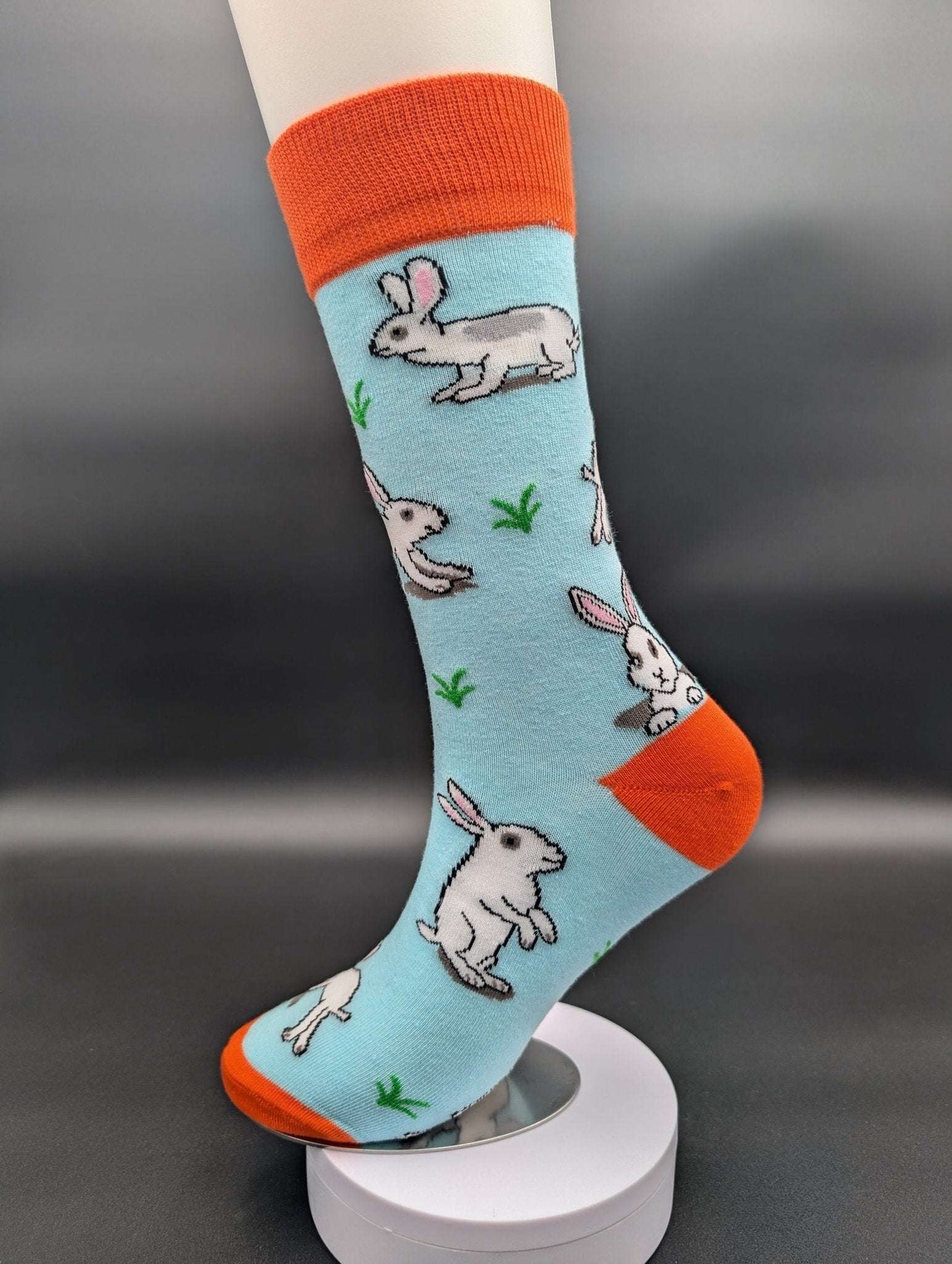 Phoenix Rabbit Crew Socks – Magnetic Lock and Loop Design - Le Loxx