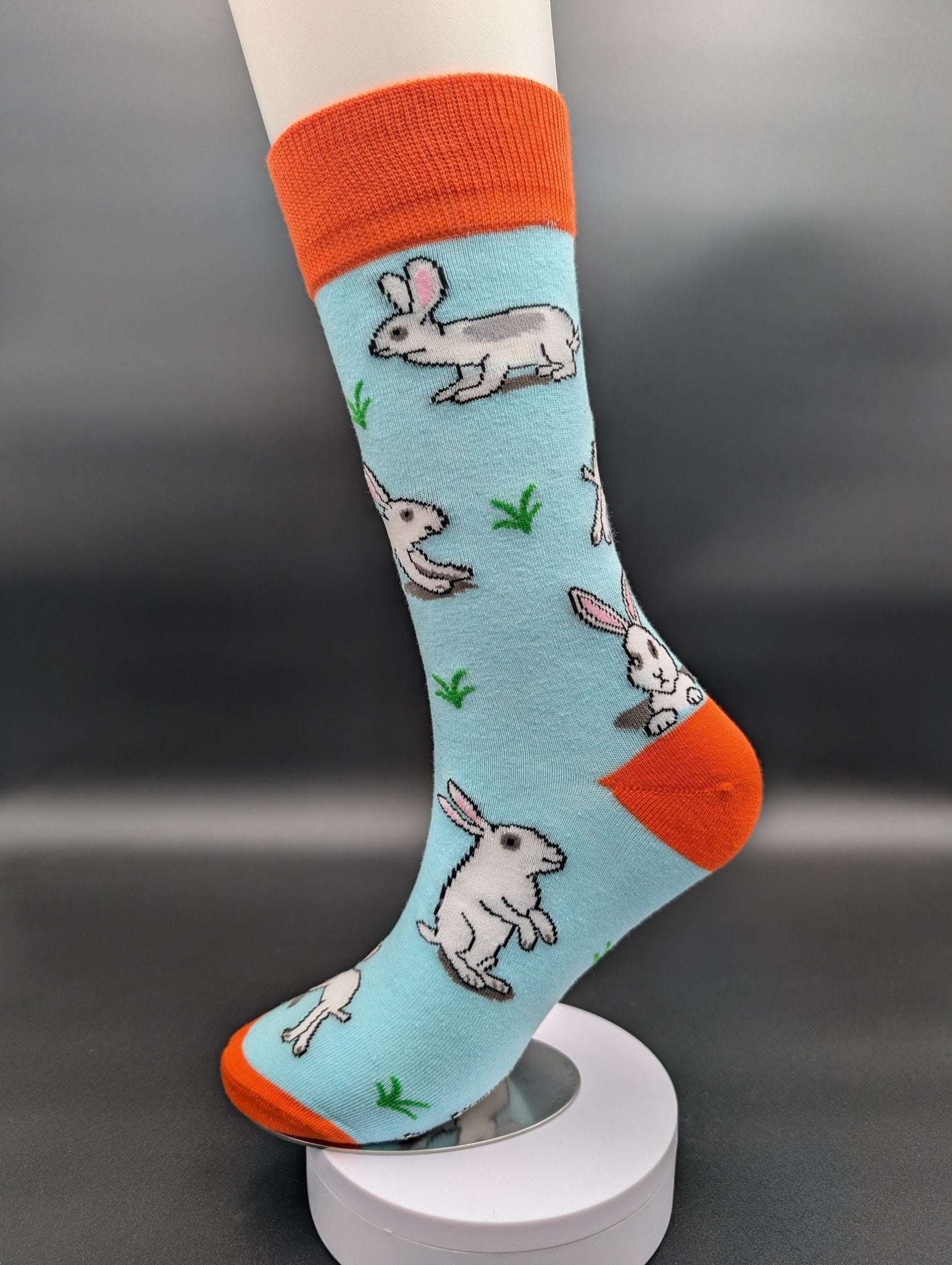 Phoenix Rabbit Crew Socks – Magnetic Lock and Loop Design - Le Loxx