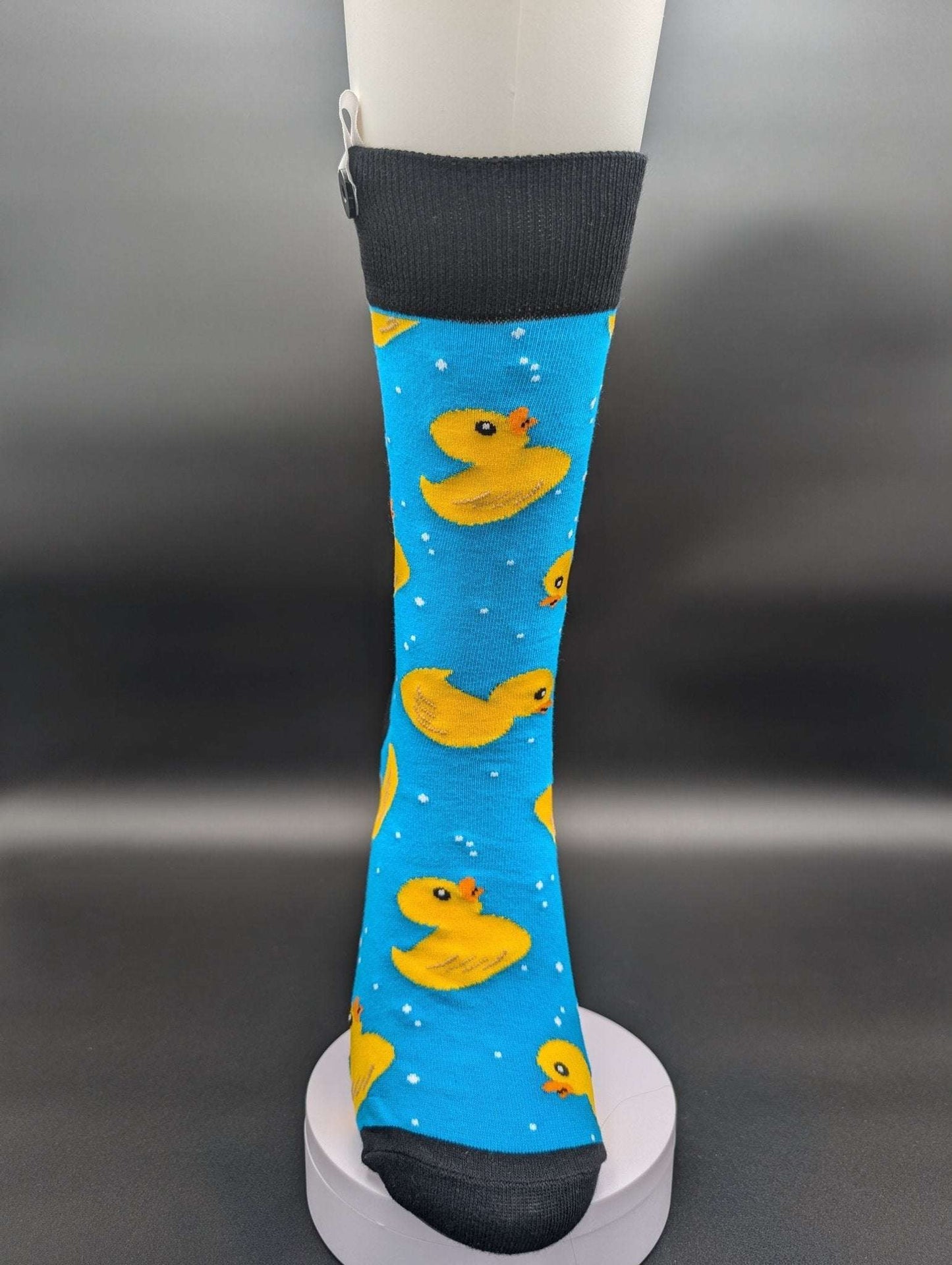 Phoenix Rubber Ducky Crew Socks – Magnetic Lock and Loop Design - Le Loxx