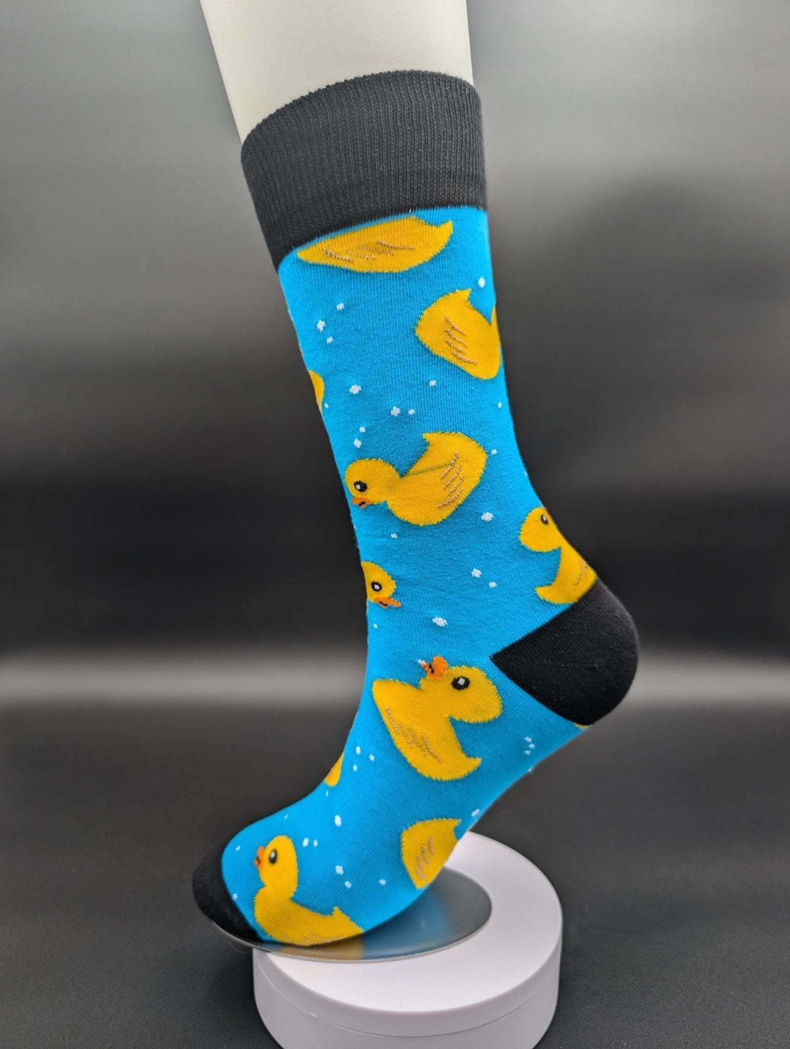 Phoenix Rubber Ducky Crew Socks – Magnetic Lock and Loop Design - Le Loxx