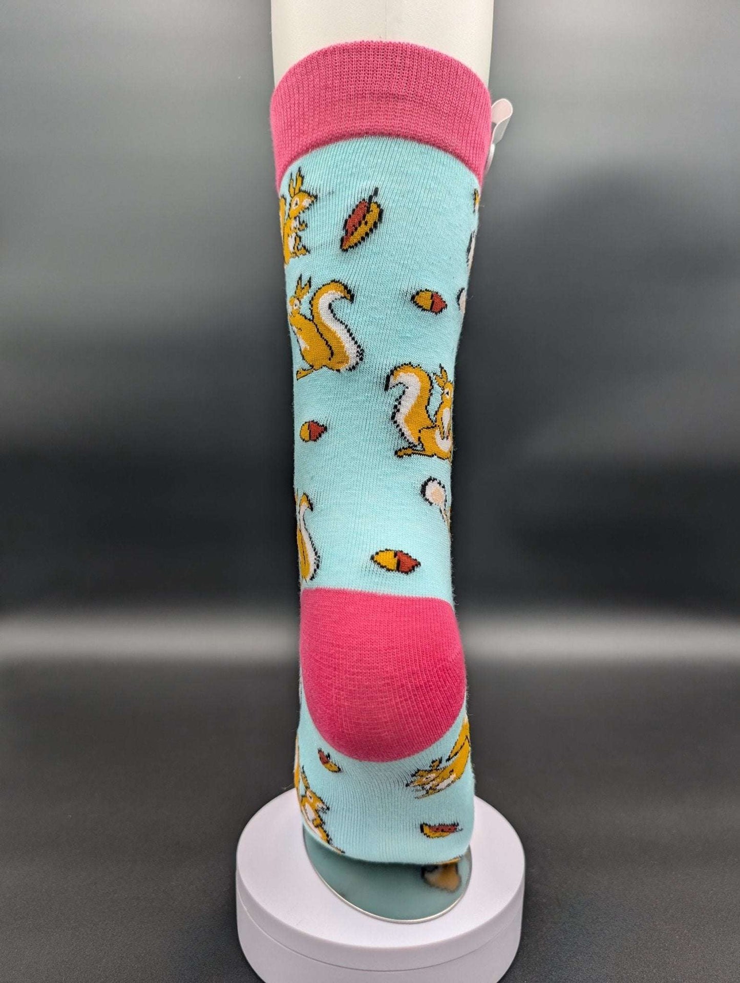 Phoenix Squirrel Crew Socks – Magnetic Lock and Loop Design - Le Loxx