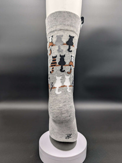 Phoenix Kitties Crew Socks – Magnetic Lock and Loop Design - Le Loxx