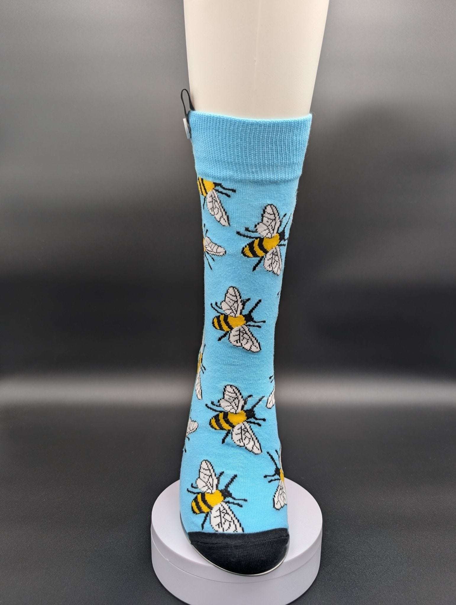 Phoenix Busy Bee Crew Socks – Magnetic Lock and Loop Design - Le Loxx