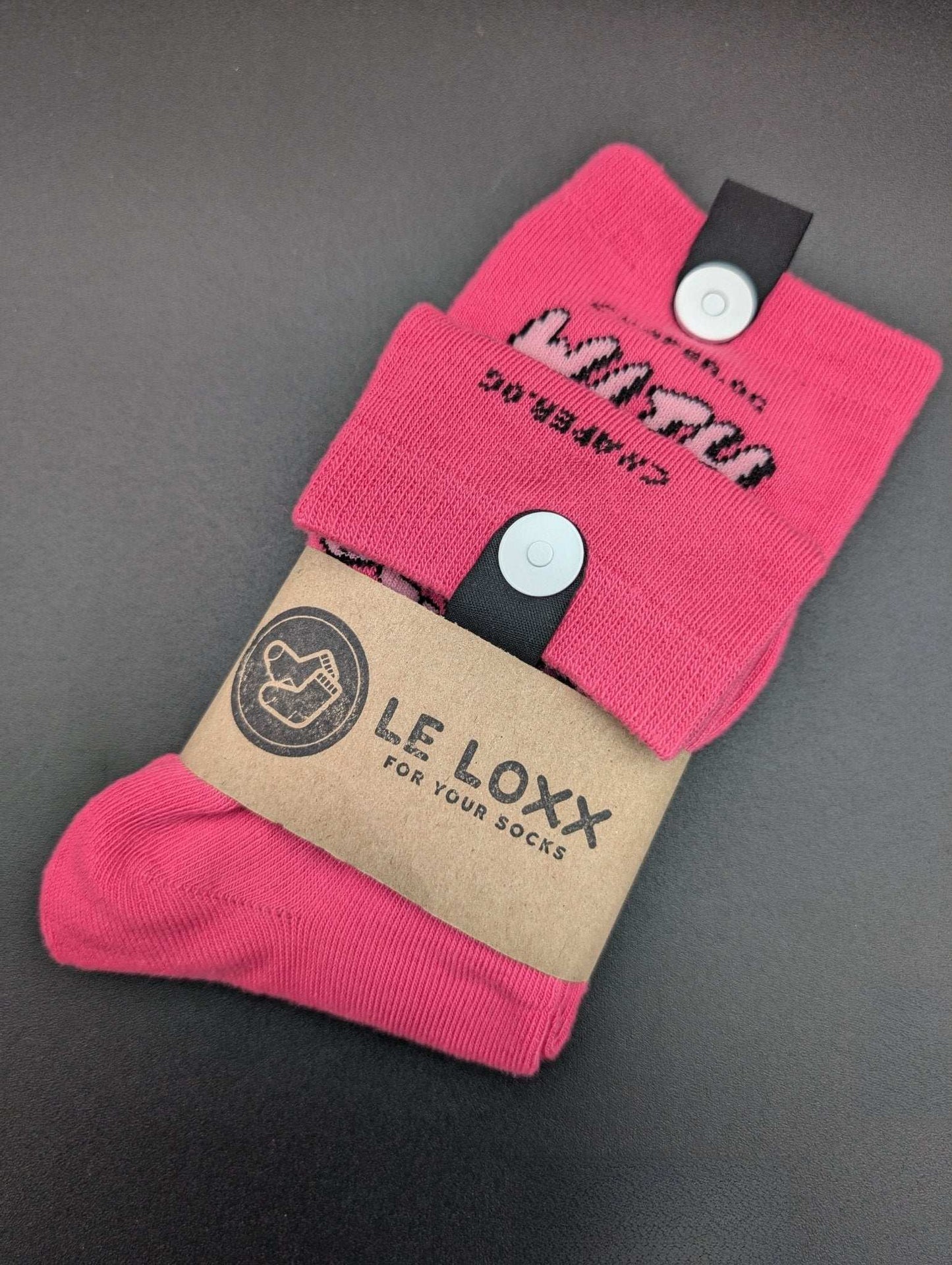 Le Bunny Hey Bestie Novelty Socks – Magnetic Lock and Loop Design - Le Loxx