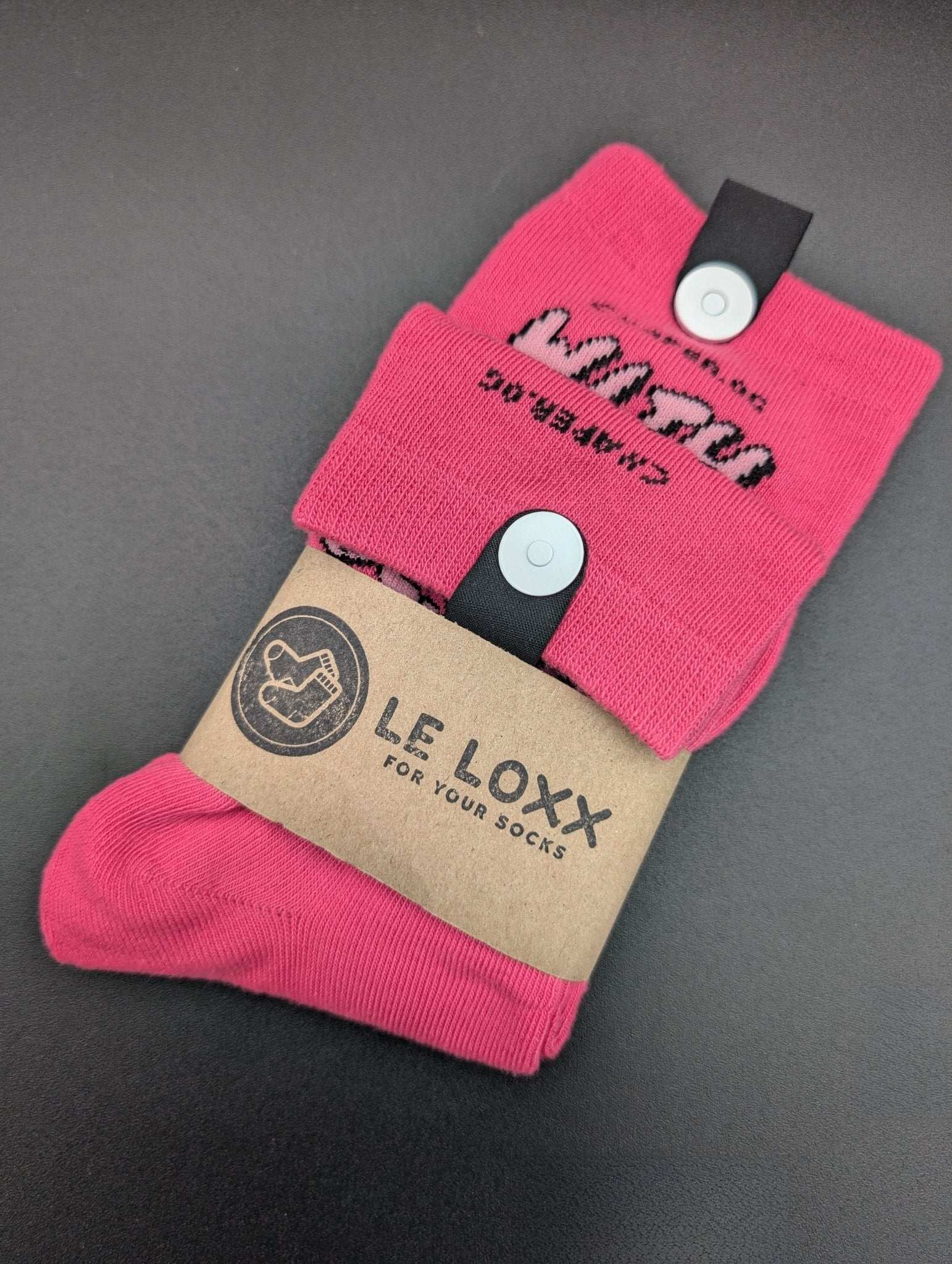 Le Bunny Hey Bestie Novelty Socks – Magnetic Lock and Loop Design - Le Loxx