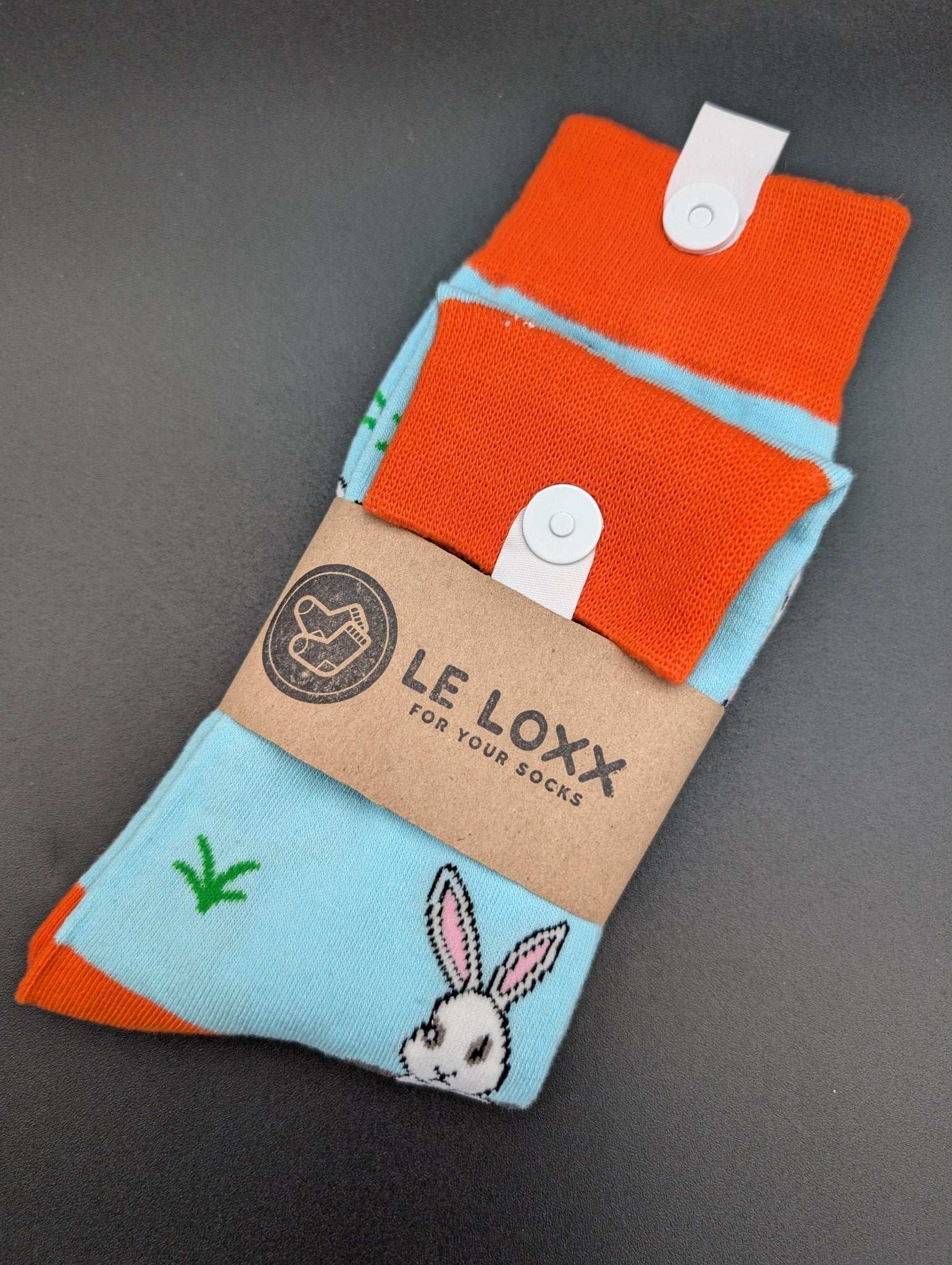 Phoenix Rabbit Crew Socks – Magnetic Lock and Loop Design - Le Loxx