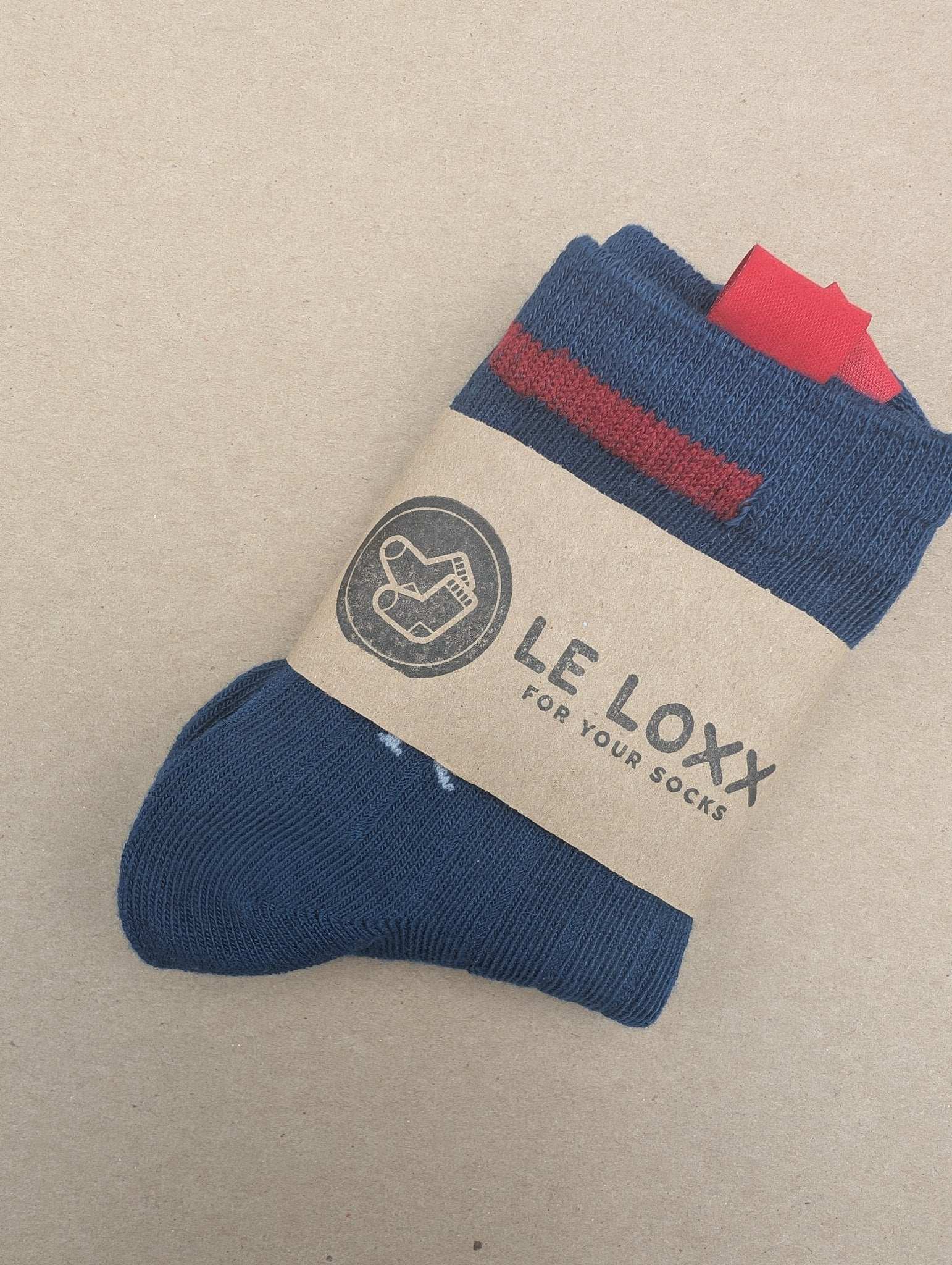 Sen Blue Kids Socks – Magnetic Lock and Loop Design - Le Loxx