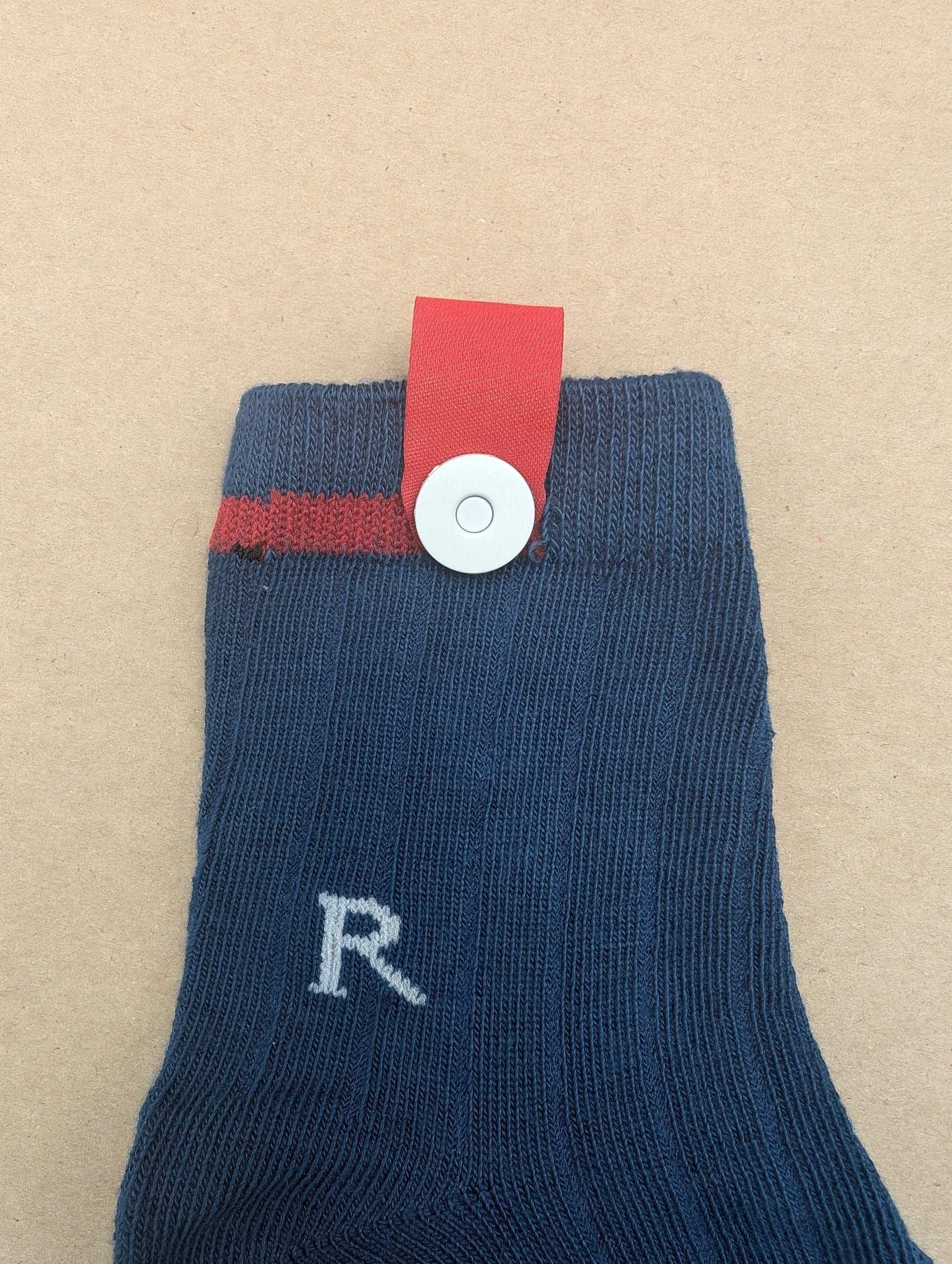 Sen Blue Kids Socks – Magnetic Lock and Loop Design - Le Loxx