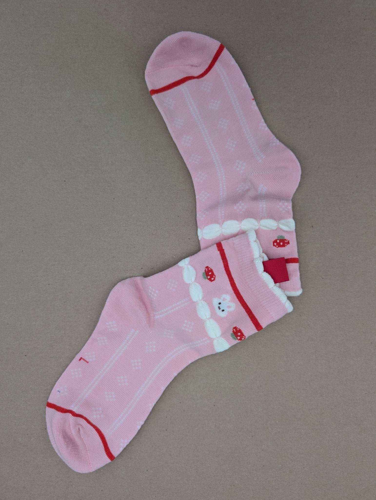 Lune Cotton Candy Kids Socks – Magnetic Lock and Loop Design - Le Loxx