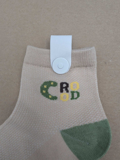Fos Beige kids socks - Le Loxx