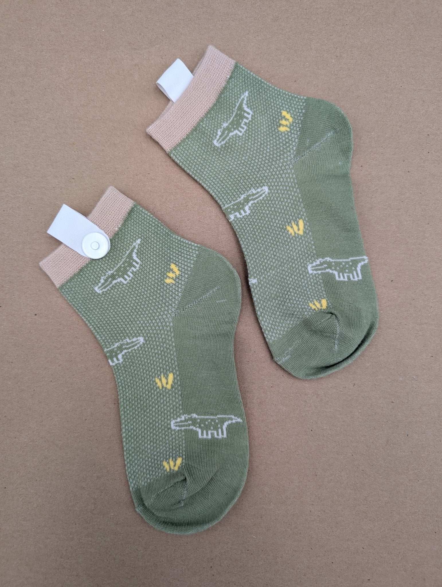 Fos Green kids socks - Le Loxx