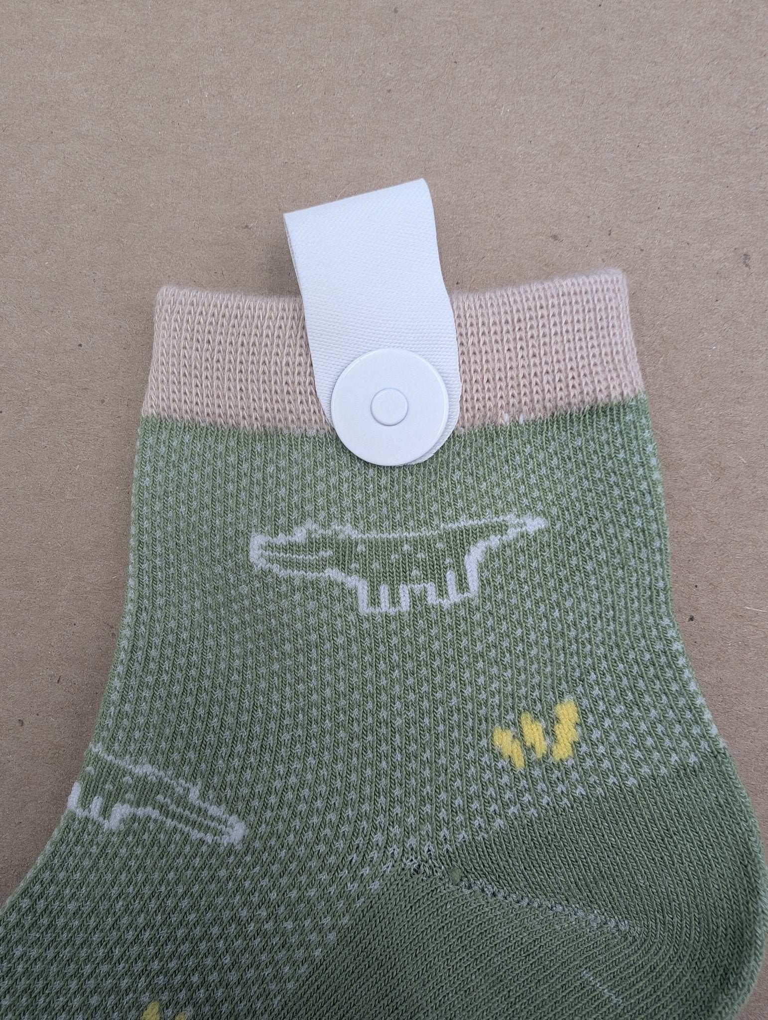 Fos Green kids socks - Le Loxx