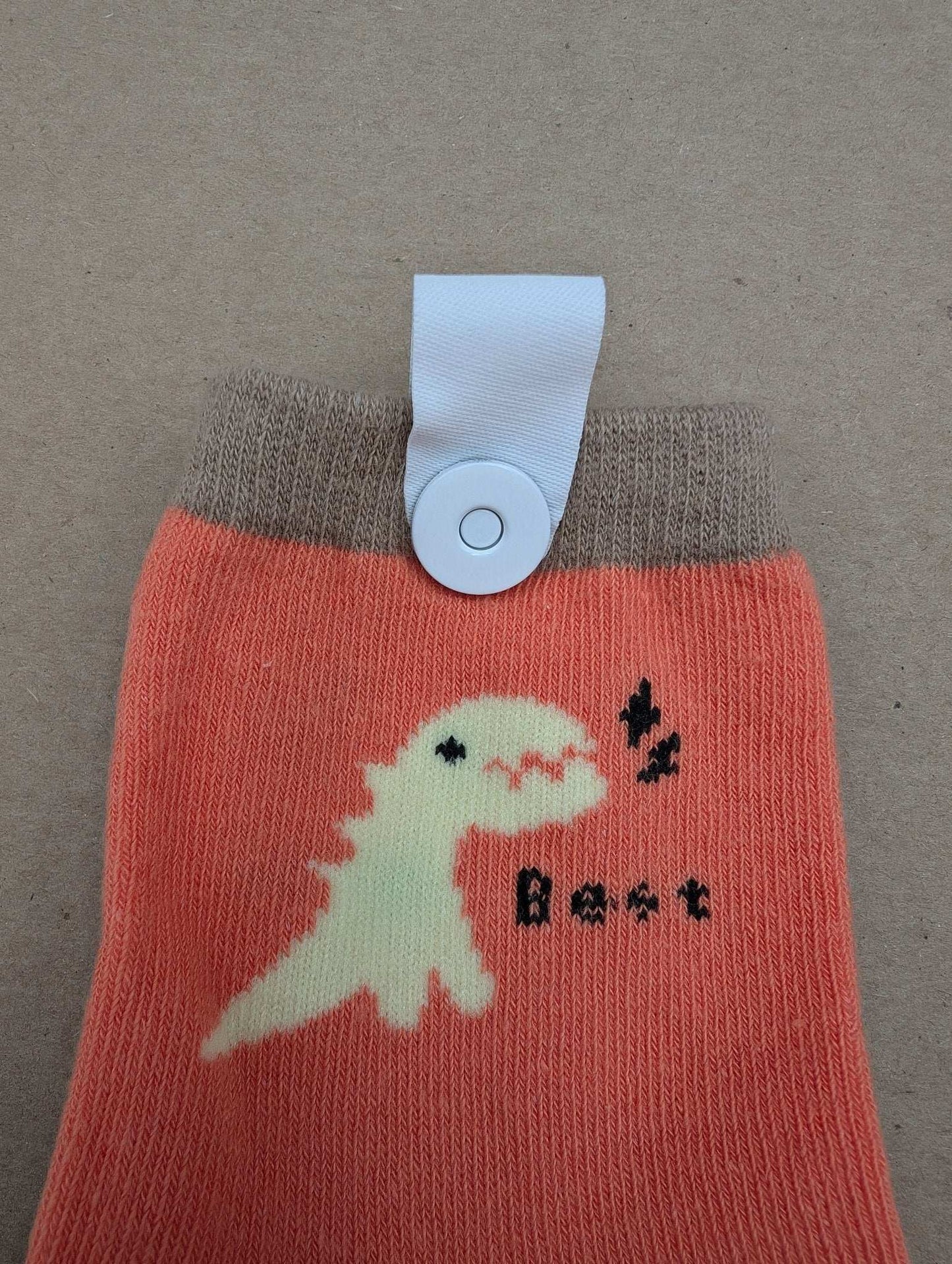 Benja Red Dino Kids Socks - Le Loxx
