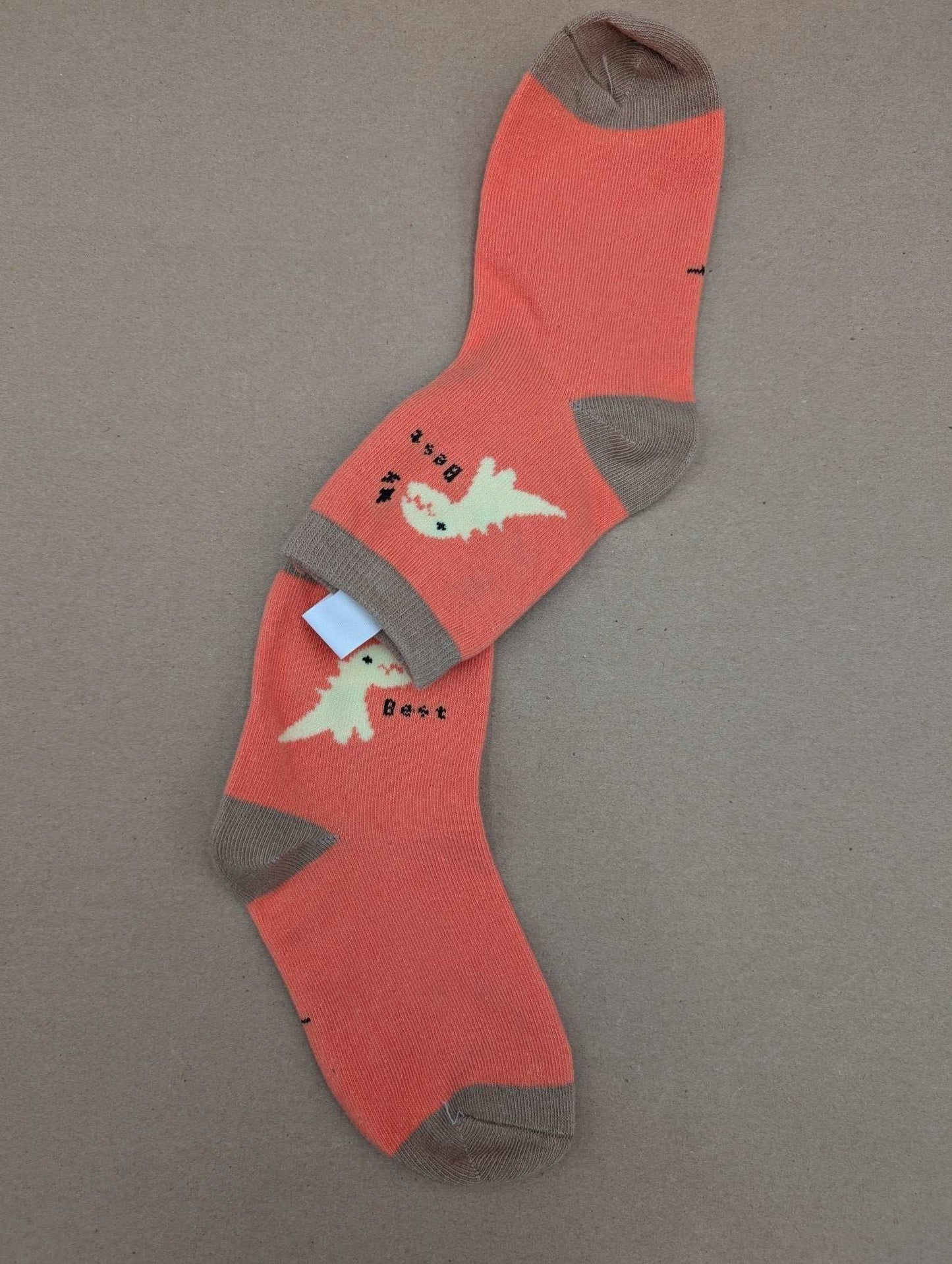 Benja Red Dino Kids Socks - Le Loxx