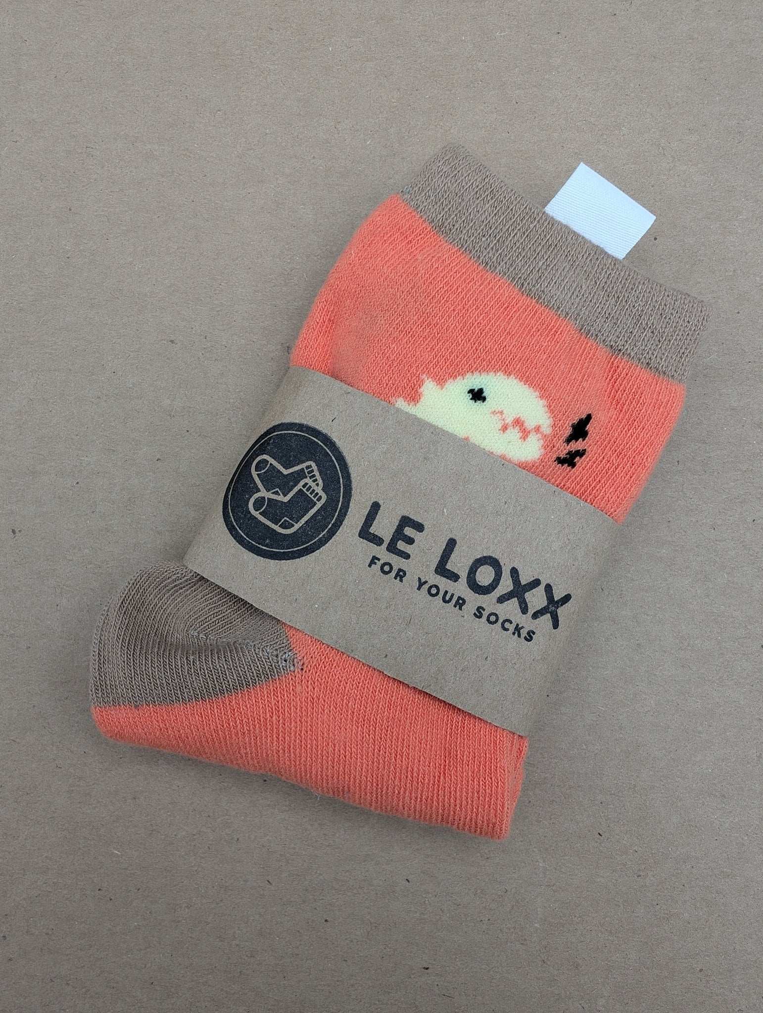 Benja Red Dino Kids Socks - Le Loxx