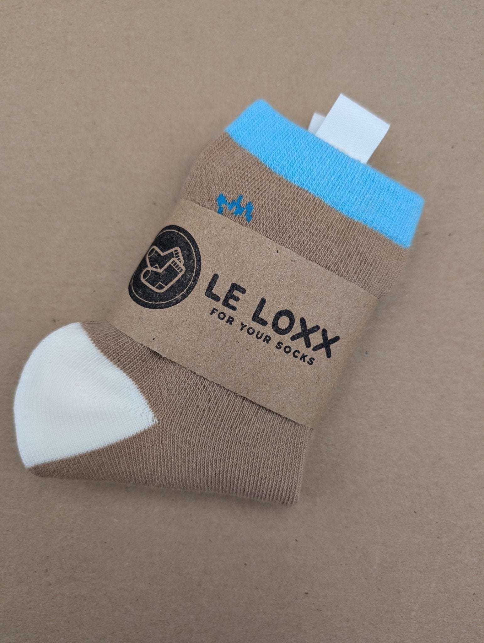 Benja Brown Dino Kids Socks - Le Loxx