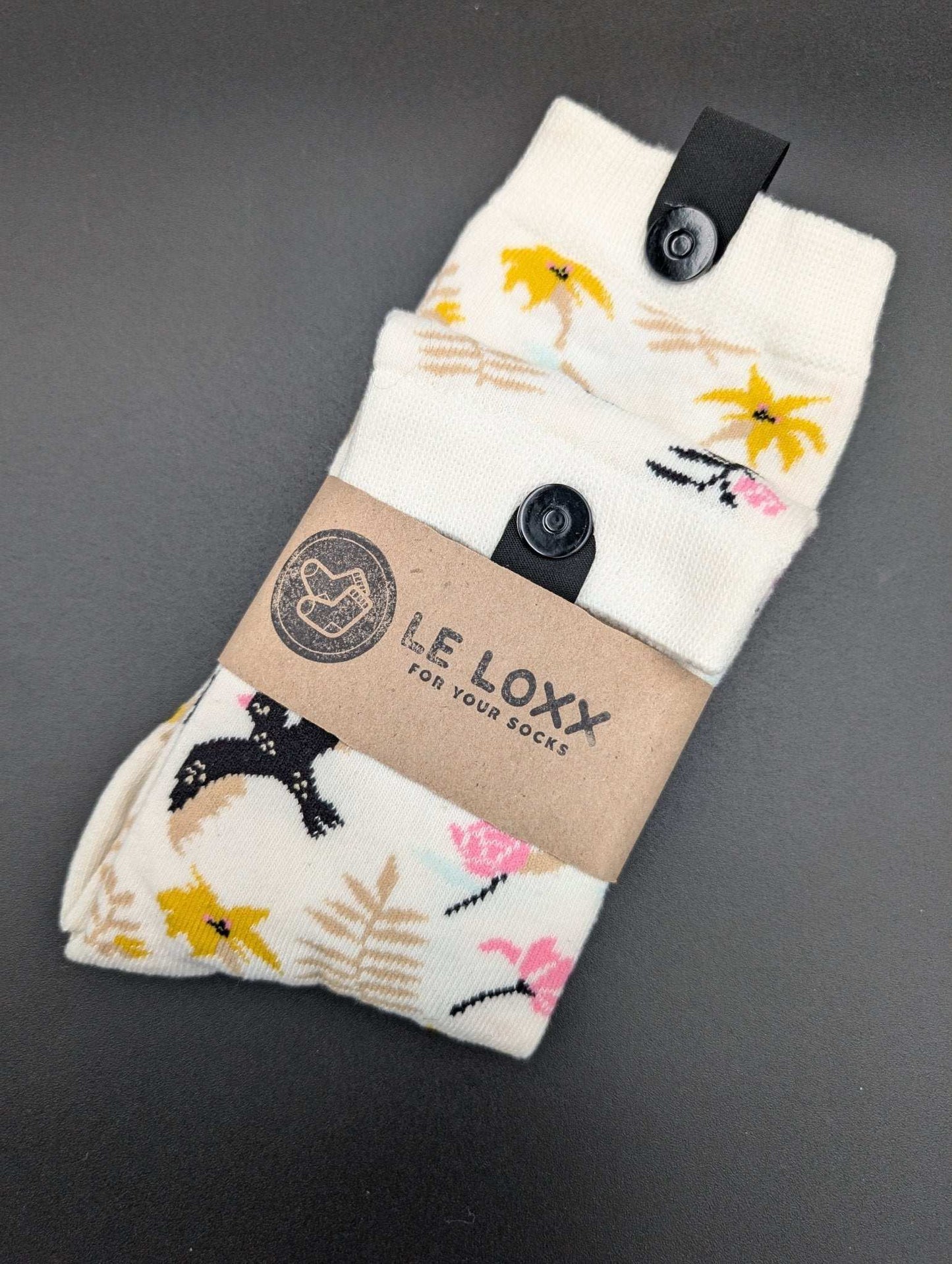 Blossom novelty Crew sock - Le Loxx