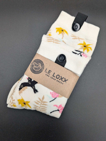 Blossom novelty Crew sock - Le Loxx