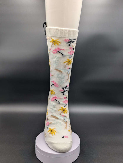 Blossom novelty Crew sock - Le Loxx