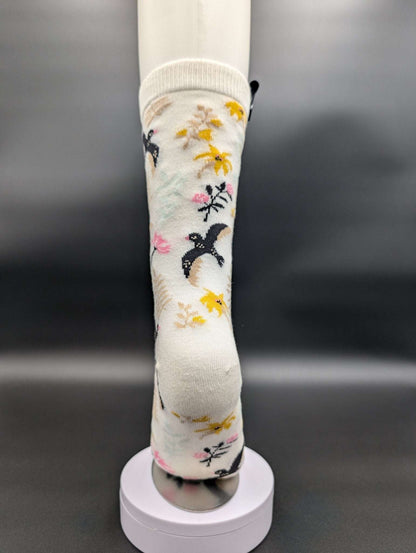 Blossom novelty Crew sock - Le Loxx