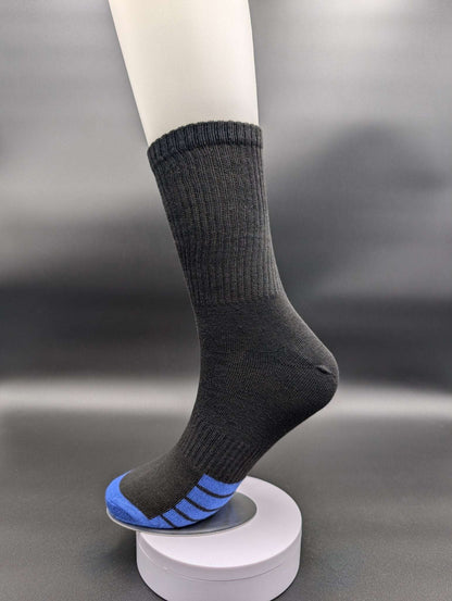 Boulder Blue Crew socks - Le Loxx