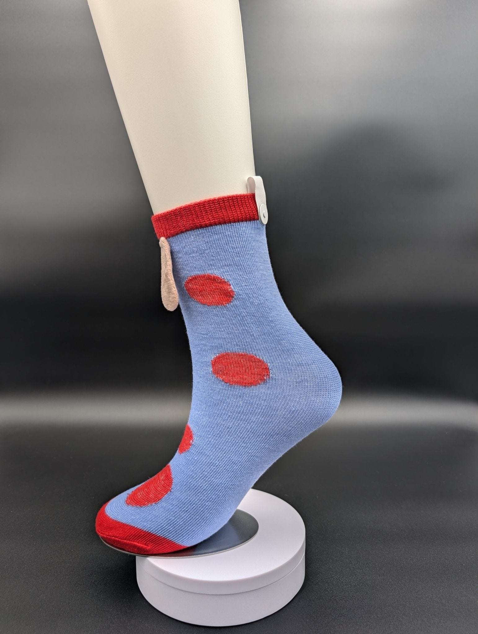 Billy Polka Dot high ankle socks - Le Loxx