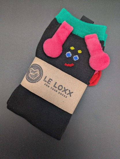 Billy Black high ankle socks - Le Loxx