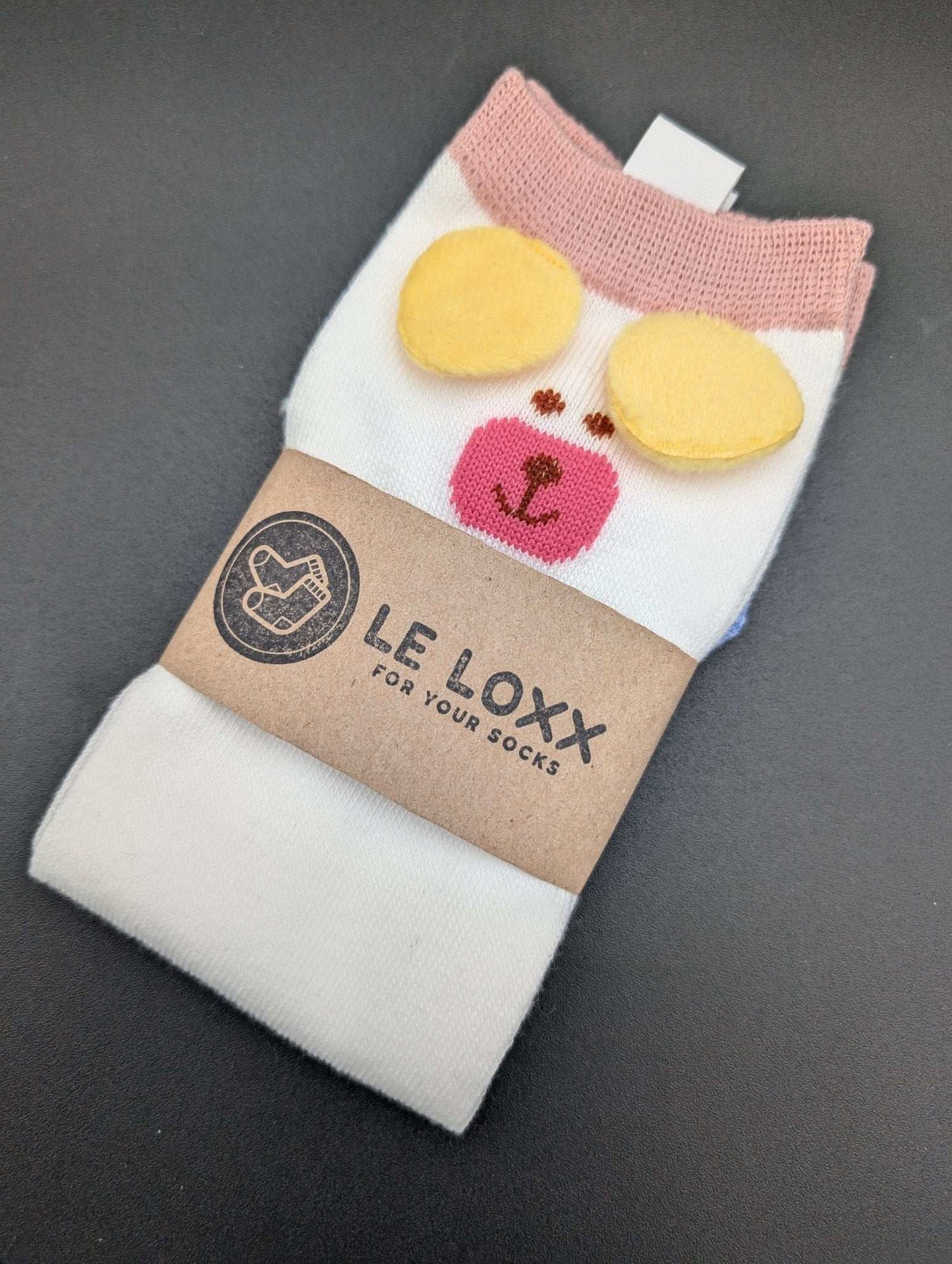Billy White high ankle socks - Le Loxx
