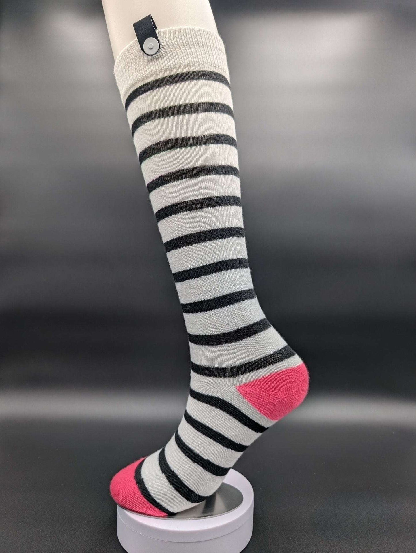 Lilly Knee Socks – Magnetic Lock and Loop Design - Le Loxx