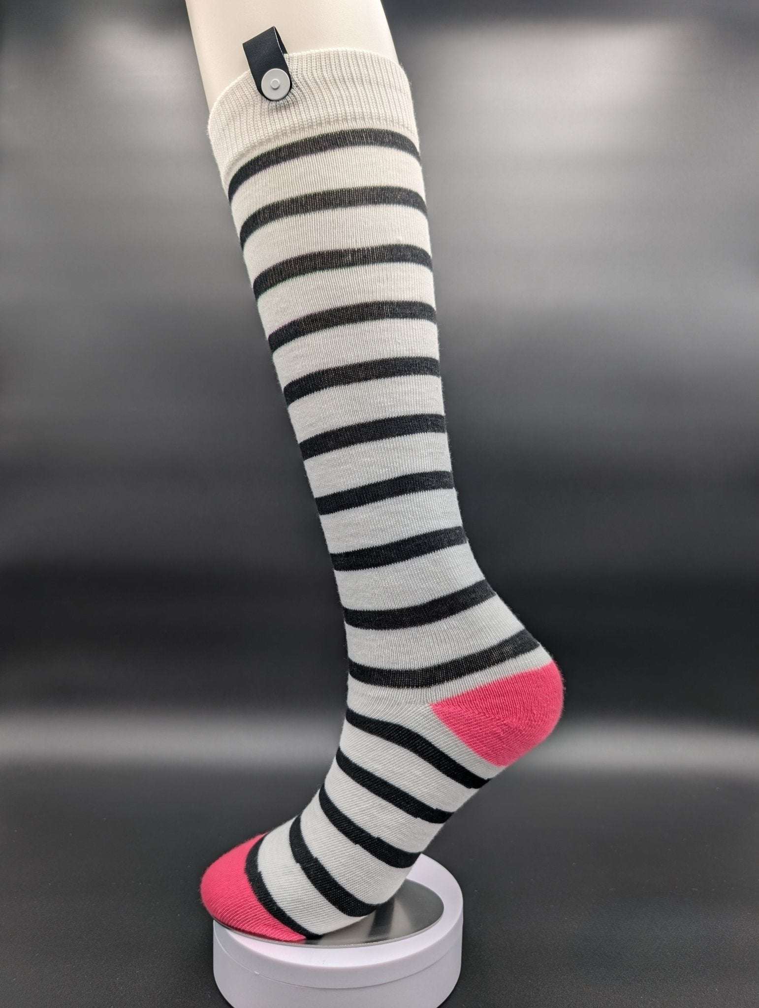 Lilly Knee Socks – Magnetic Lock and Loop Design - Le Loxx