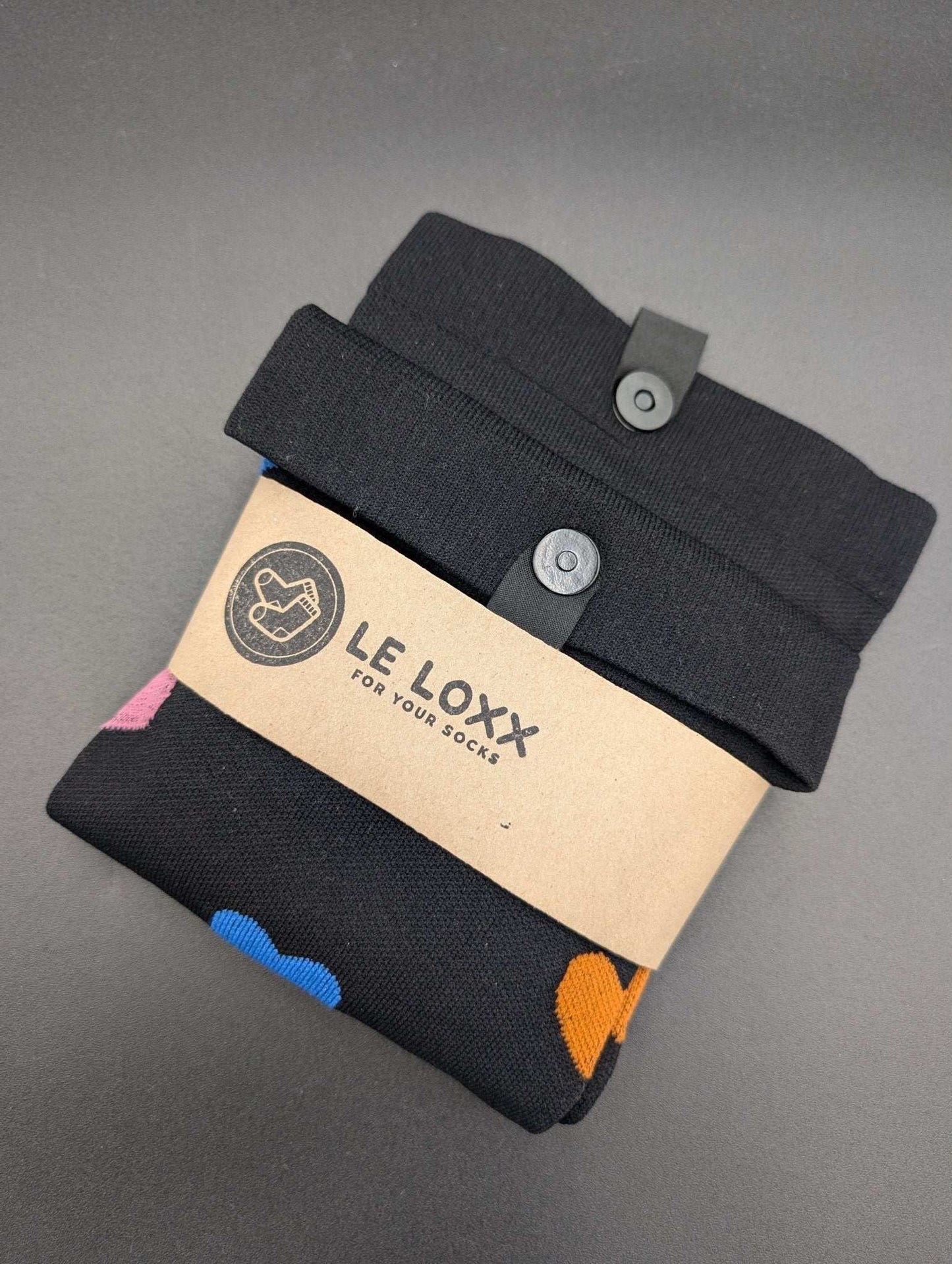 Queens 4 Colorful Hearts 3XL Compression Socks – Magnetic Lock & Loop - Le Loxx