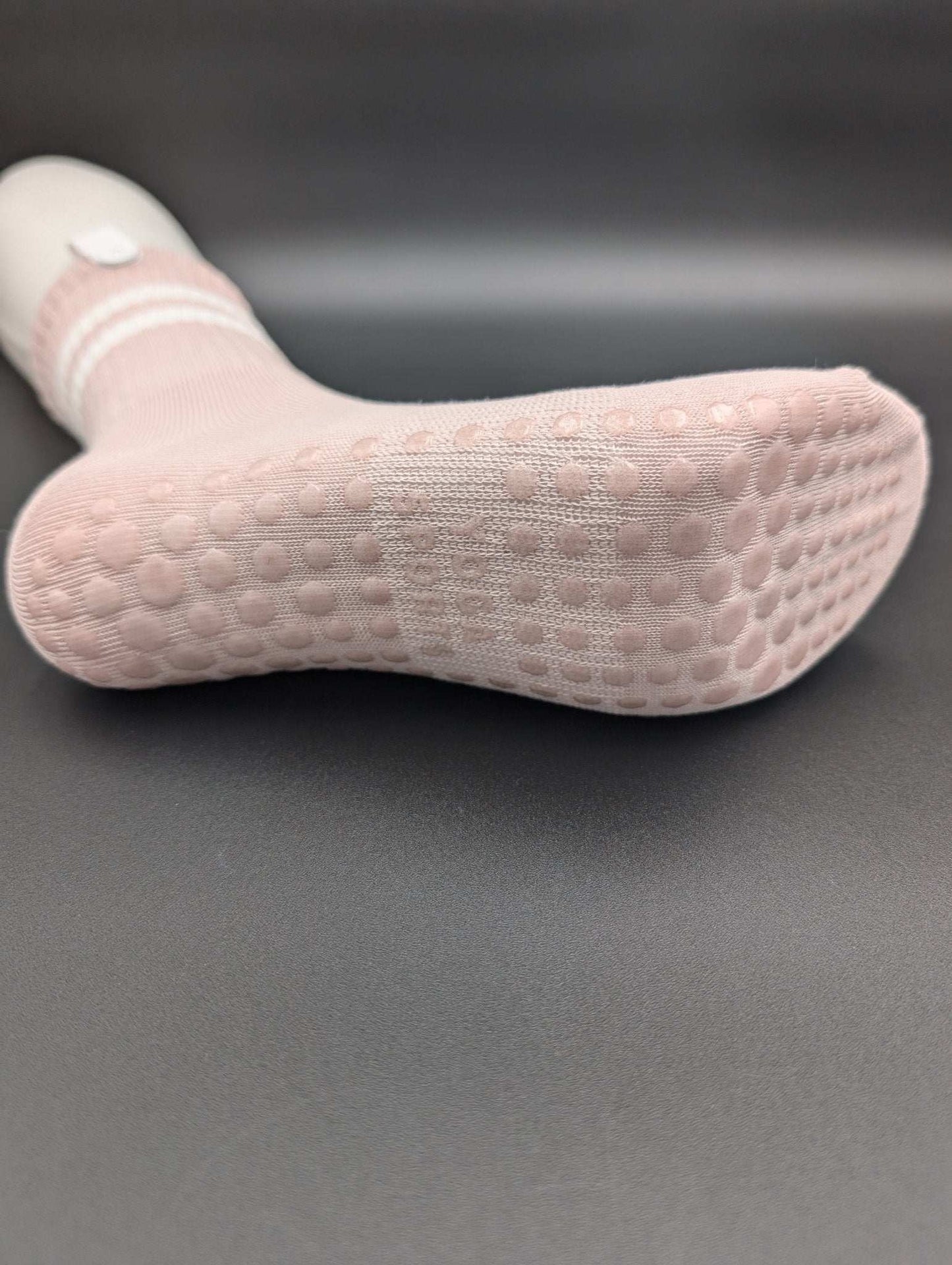 Sydney Pink Pilates Socks – Magnetic Lock and Loop Design - Le Loxx