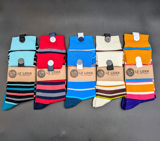 Milan Boardroom Socks – Magnetic Lock and Loop Design - Le Loxx