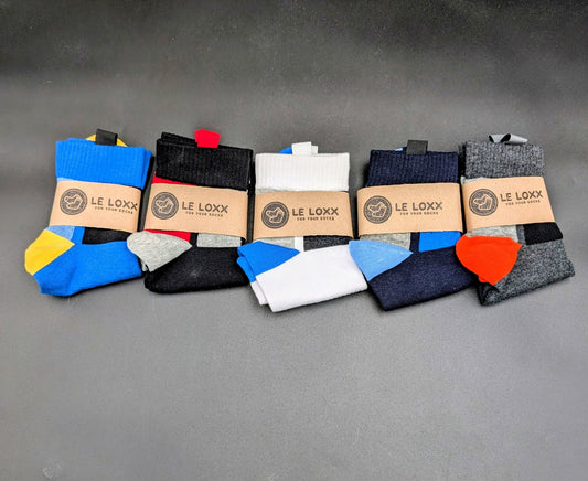 New York Athletic Socks – Magnetic Lock and Loop Design - Le Loxx