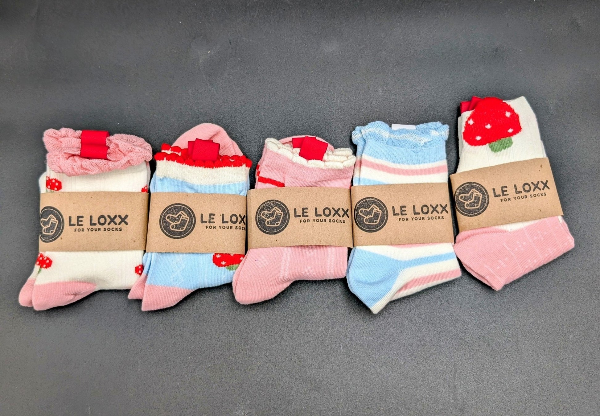 Lune (X5) Kids Socks – Magnetic Lock and Loop Design - Le Loxx